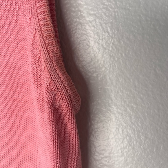 The Limited Vintage 100% silk Pink Sleeveless Knit Top S - Picture 5 of 7